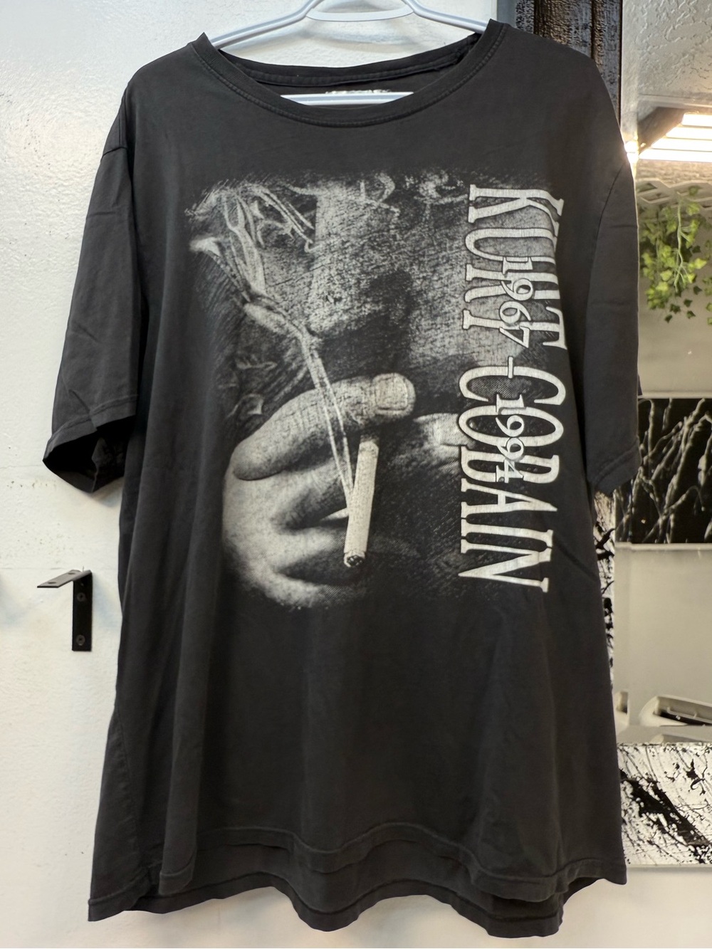 Vintage Kurt Cobain Double graphic Rock T-shirt